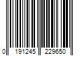 Barcode Image for UPC code 0191245229650