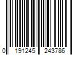 Barcode Image for UPC code 0191245243786