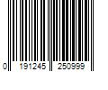 Barcode Image for UPC code 0191245250999