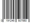 Barcode Image for UPC code 0191245507550