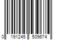 Barcode Image for UPC code 0191245539674