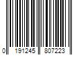 Barcode Image for UPC code 0191245807223