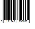 Barcode Image for UPC code 0191245850632