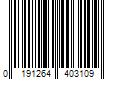 Barcode Image for UPC code 0191264403109