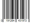 Barcode Image for UPC code 0191264431973