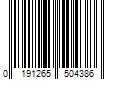 Barcode Image for UPC code 0191265504386