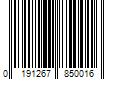 Barcode Image for UPC code 0191267850016