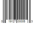 Barcode Image for UPC code 019127000053