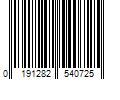 Barcode Image for UPC code 0191282540725