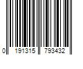 Barcode Image for UPC code 0191315793432