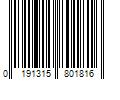 Barcode Image for UPC code 0191315801816