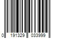 Barcode Image for UPC code 0191329033999