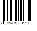 Barcode Image for UPC code 0191329044711