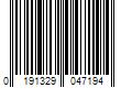 Barcode Image for UPC code 0191329047194