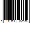 Barcode Image for UPC code 0191329100356