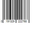 Barcode Image for UPC code 0191329222768