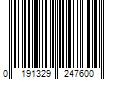 Barcode Image for UPC code 0191329247600