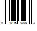 Barcode Image for UPC code 019135000083