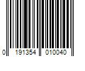 Barcode Image for UPC code 0191354010040