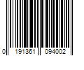 Barcode Image for UPC code 0191361094002