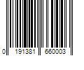 Barcode Image for UPC code 0191381660003