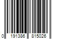 Barcode Image for UPC code 0191386815026