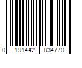 Barcode Image for UPC code 0191442834770