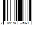 Barcode Image for UPC code 0191448226821