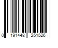 Barcode Image for UPC code 0191448251526