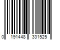 Barcode Image for UPC code 0191448331525