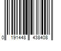 Barcode Image for UPC code 0191448438408