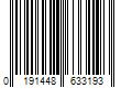 Barcode Image for UPC code 0191448633193