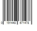 Barcode Image for UPC code 0191448671478