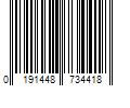 Barcode Image for UPC code 0191448734418