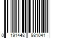 Barcode Image for UPC code 0191448981041