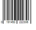 Barcode Image for UPC code 0191453222306