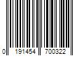 Barcode Image for UPC code 0191454700322