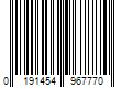 Barcode Image for UPC code 0191454967770