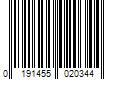 Barcode Image for UPC code 0191455020344