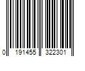 Barcode Image for UPC code 0191455322301