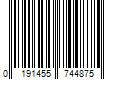 Barcode Image for UPC code 0191455744875