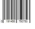 Barcode Image for UPC code 0191455750753