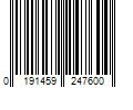 Barcode Image for UPC code 0191459247600