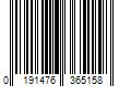 Barcode Image for UPC code 0191476365158