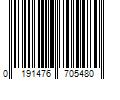 Barcode Image for UPC code 0191476705480