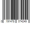 Barcode Image for UPC code 0191478074249