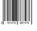 Barcode Image for UPC code 0191478867476