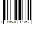 Barcode Image for UPC code 0191520473815