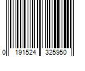 Barcode Image for UPC code 0191524325950