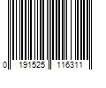 Barcode Image for UPC code 0191525116311